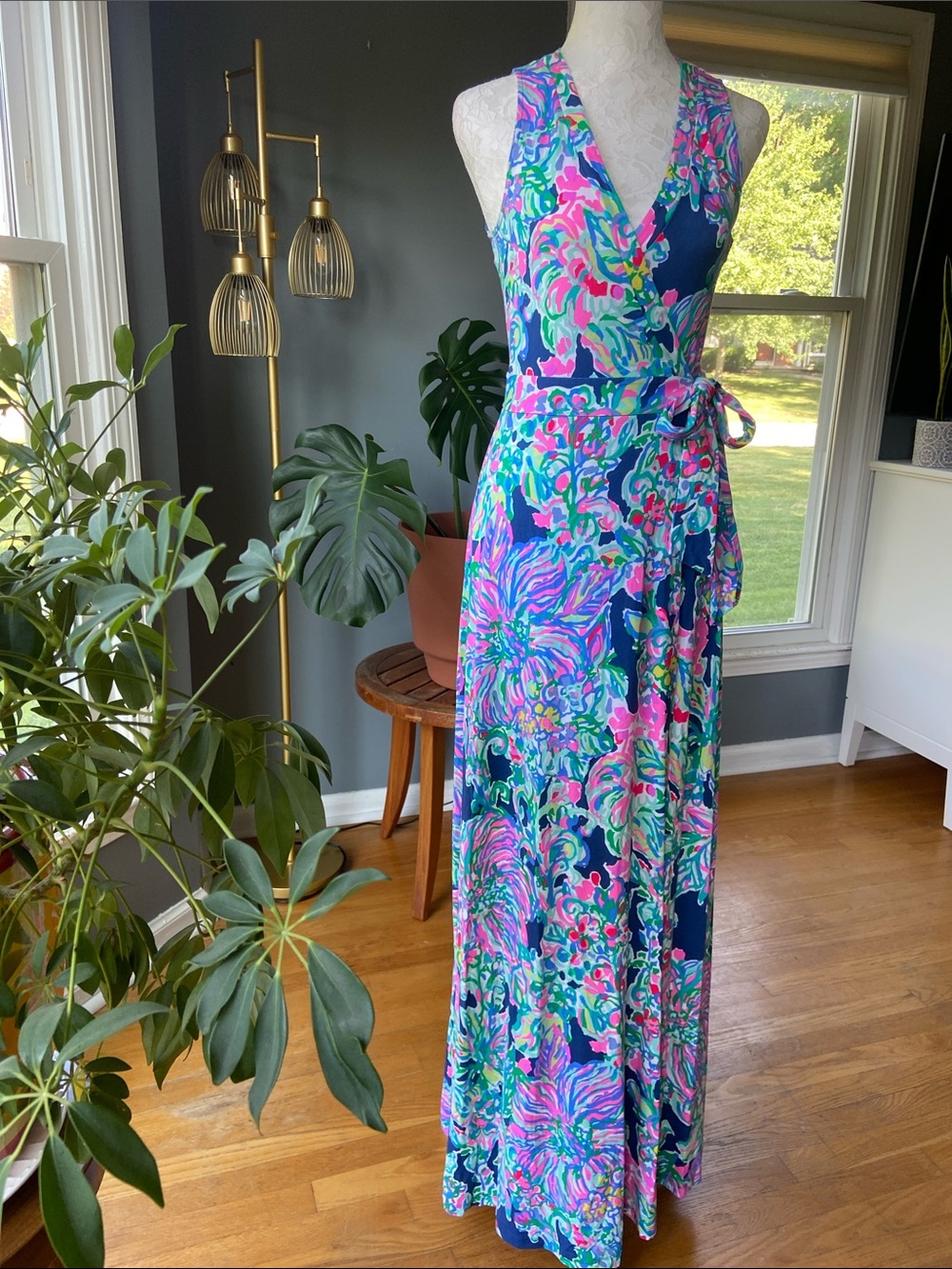 Lilly Pulitzer Delfina Maxi Wrap Dress